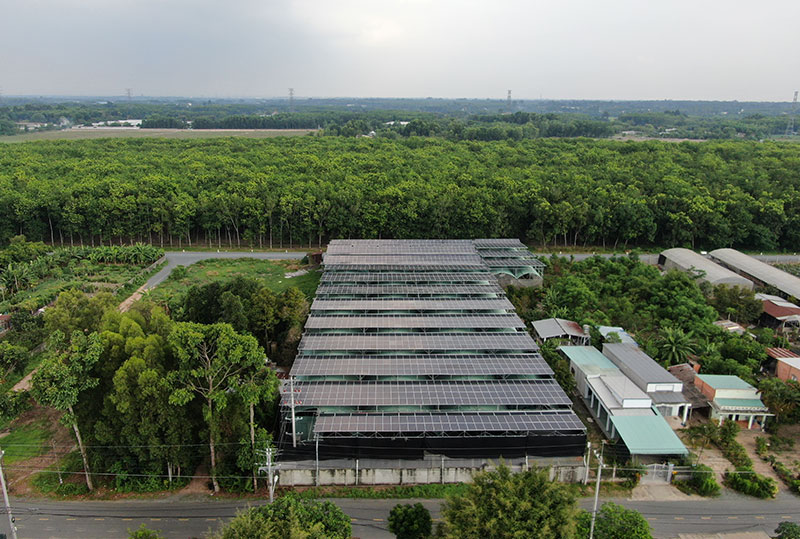 越南2.2MW屋顶电站